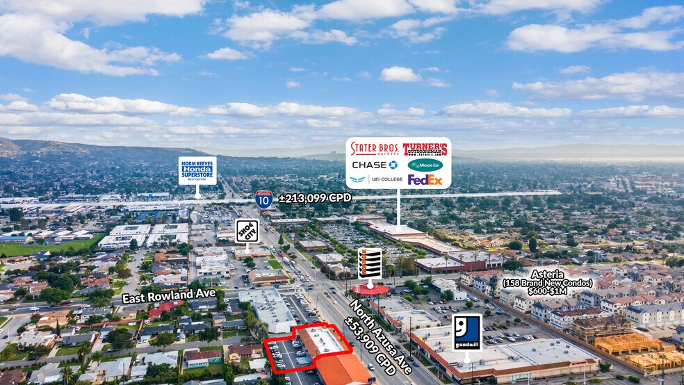 More Photos Of 532-540 N Azusa Ave, West Covina Storefront For Sale