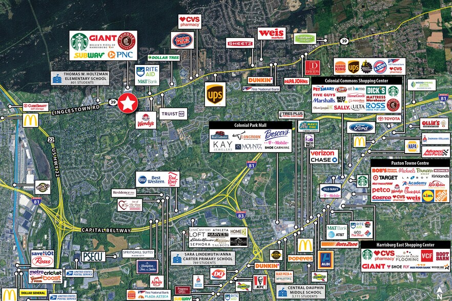 More Photos Of 2323 Linglestown Rd, Harrisburg Bank For Sale