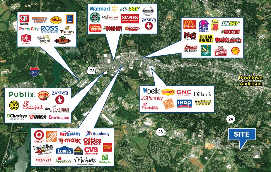 More Photos Of 0 Highway 28 Byp, Anderson Land For Sale