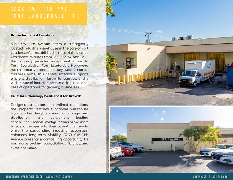 More Photos Of 3260-3270 SW 11th Ave, Fort Lauderdale Warehouse For Lease