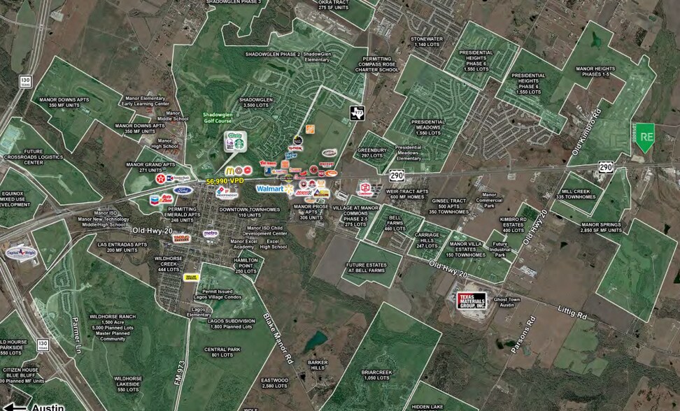 More Photos Of 14704 E US Hwy 290, Manor Land For Sale