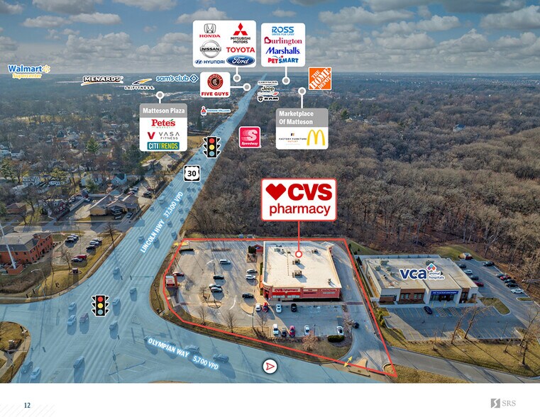 More Photos Of 3400 Lincoln Hwy, Olympia Fields Freestanding For Sale