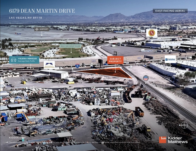 More Photos Of 6179 Dean Martin Dr, Las Vegas Land For Sale