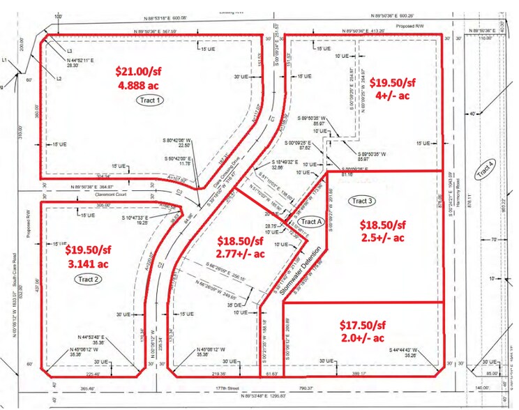 More Photos Of SEC 175th and Clare Road, Gardner Land For Sale