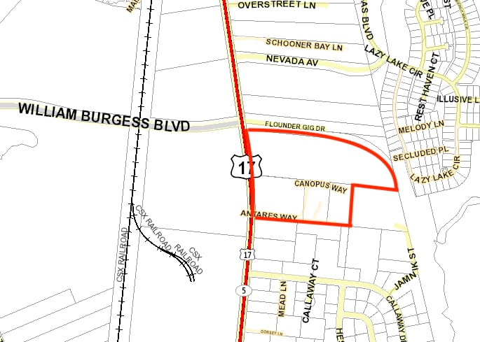 Primary Photo Of 00 US 17, Yulee Land For Sale