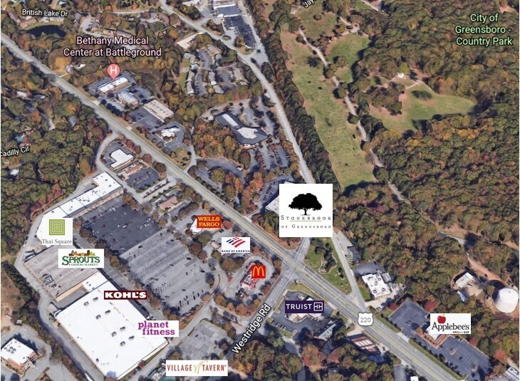 More Photos Of 3300 Battleground Ave, Greensboro Office For Lease