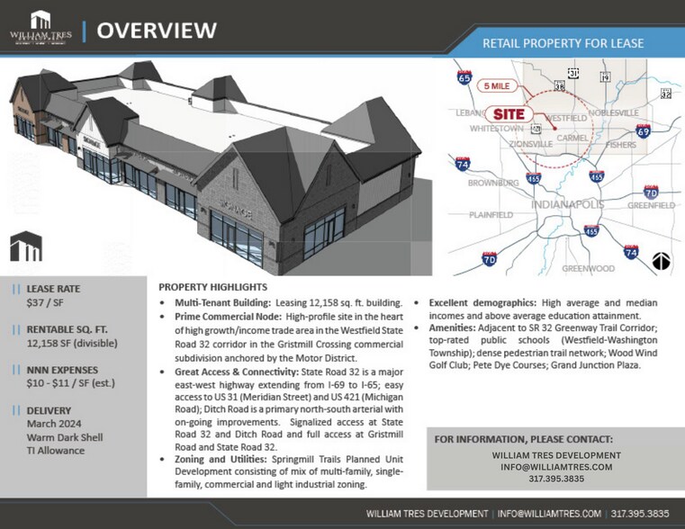 More Photos Of 1483 W Tournament Trl, Westfield Storefront Retail Office For Lease