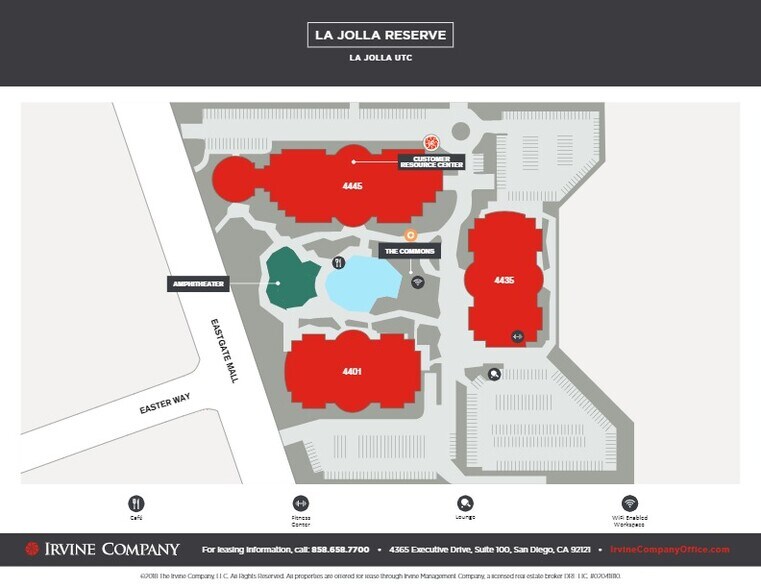 More Photos Of 4445 Eastgate Mall, San Diego Office For Lease