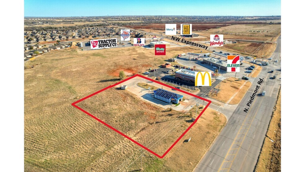 Primary Photo Of 13400 Piedmont rd, Yukon Carwash For Sale