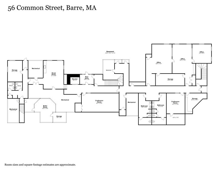 More Photos Of 56 Common St, Barre Office For Lease