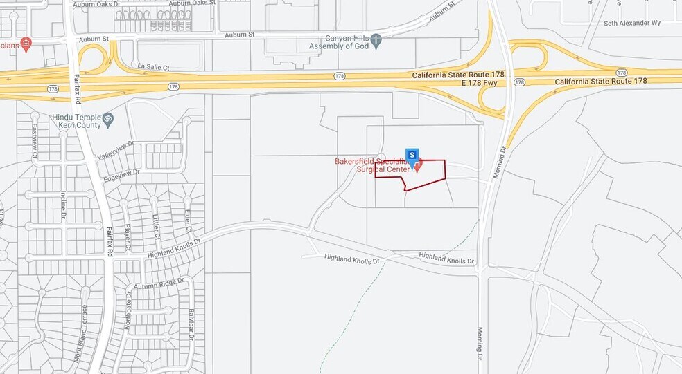 More Photos Of 4500 Morning Dr, Bakersfield Medical For Lease