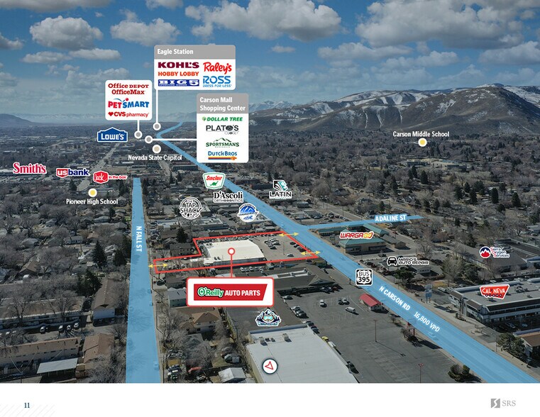 More Photos Of 1715 N Carson St, Carson City Freestanding For Sale
