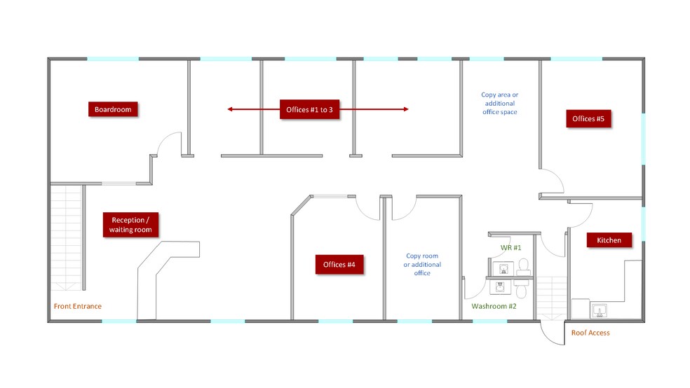 More Photos Of 4815 50 Av, Red Deer Office For Lease