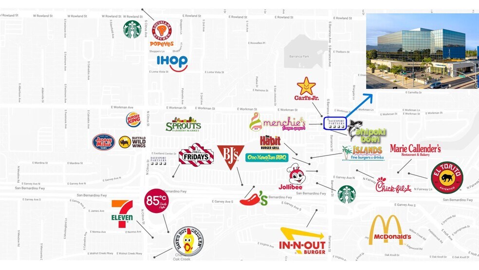 More Photos Of 800 S Barranca Ave, Covina Office For Lease