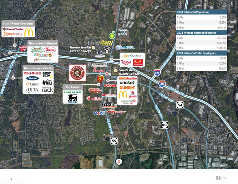 More Photos Of 2115 E NC Highway 54, Durham Fast Food For Sale