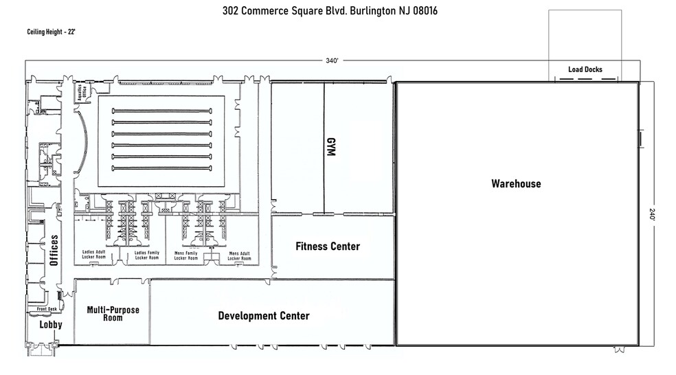 More Photos Of 302 Commerce Square Blvd, Burlington Warehouse For Lease