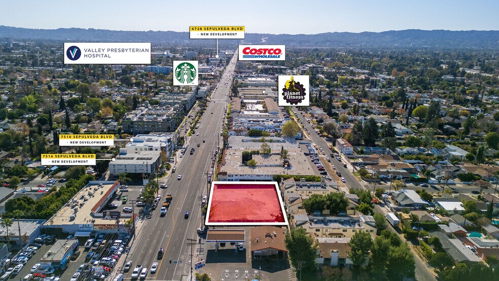 Primary Photo Of 7541 Sepulveda Blvd, Van Nuys Land For Sale