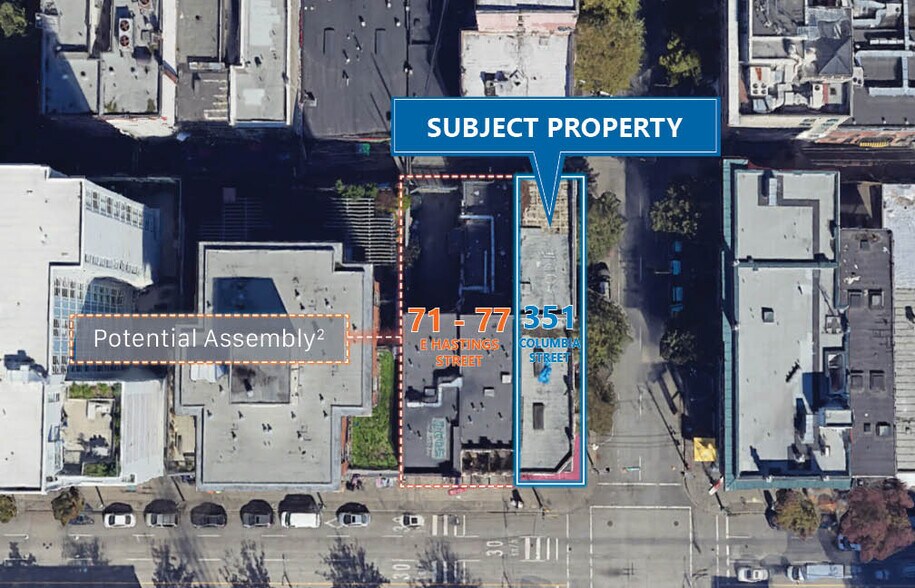 More Photos Of 351-371 Columbia St, Vancouver Storefront Retail Office For Sale