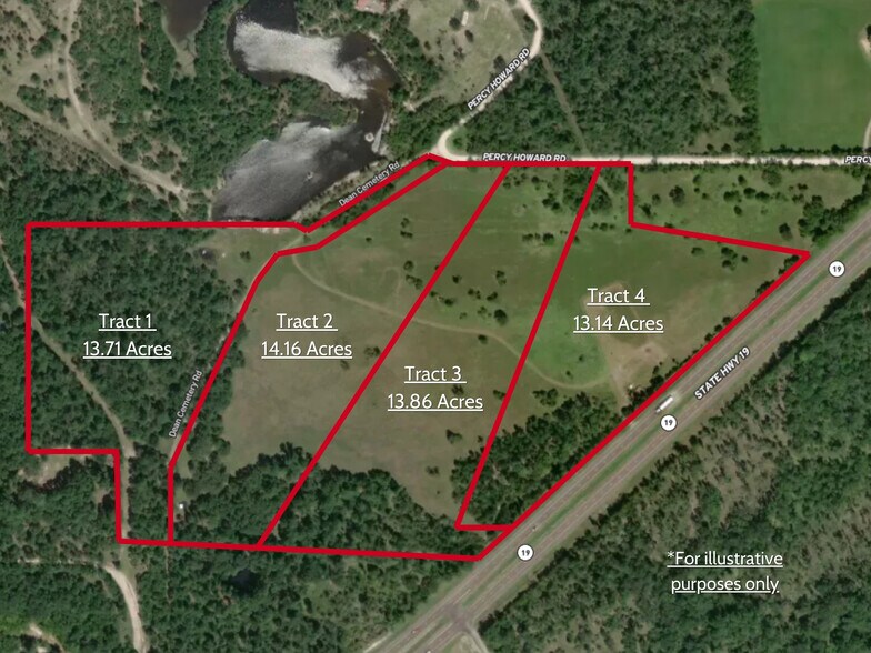 Primary Photo Of 14.16 Ac Tract 2 TBD Percy Howard rd, Huntsville Land For Sale