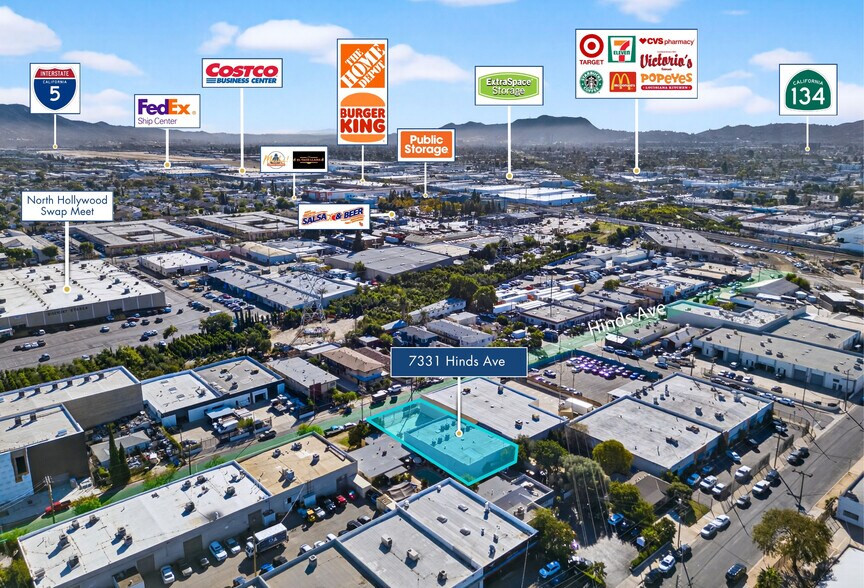More Photos Of 7331 Hinds Ave, North Hollywood Warehouse For Sale