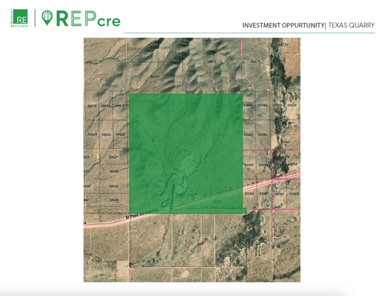 More Photos Of 0 El Paso JAL Pipeline Rd, El Paso Land For Sale