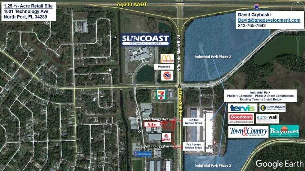 Primary Photo Of 1001 Technology Ave, North Port Land For Sale