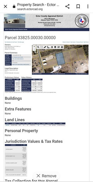 More Photos Of 14050 W Silver Fox Trl, Odessa Warehouse For Sale