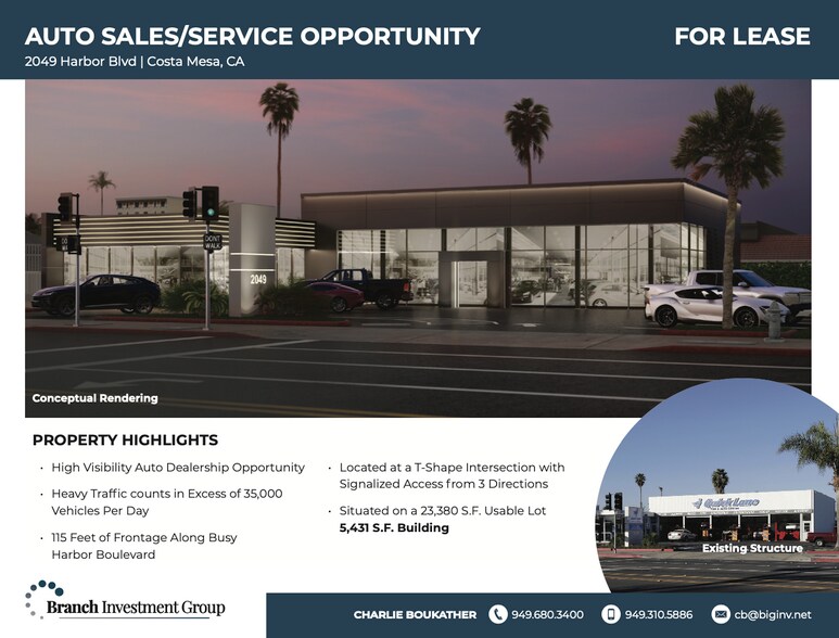 More Photos Of 2049 Harbor Blvd, Costa Mesa Auto Repair For Lease