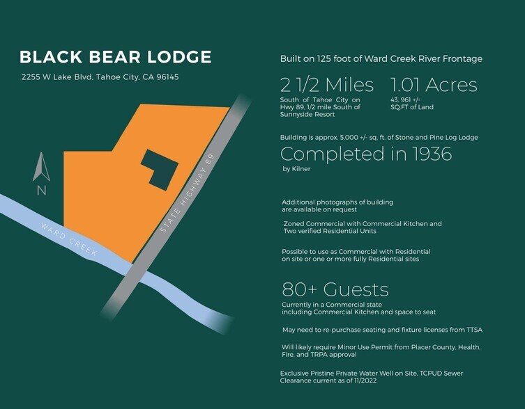 More Photos Of 2255 W Lake Blvd, Tahoe City Flex For Sale