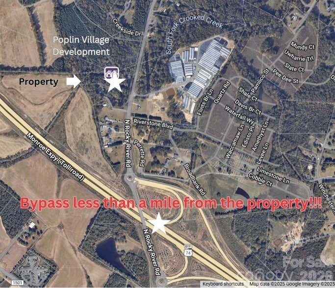 Primary Photo Of 3915 N Rocky River Rd, Monroe Land For Sale