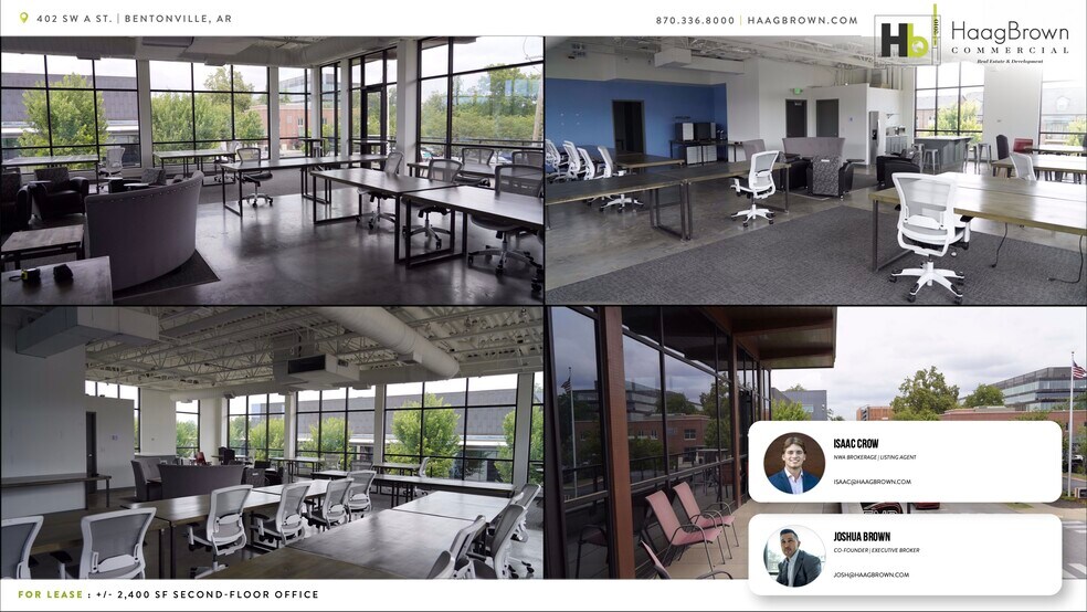 More Photos Of 402 SW A St, Bentonville Bank For Lease