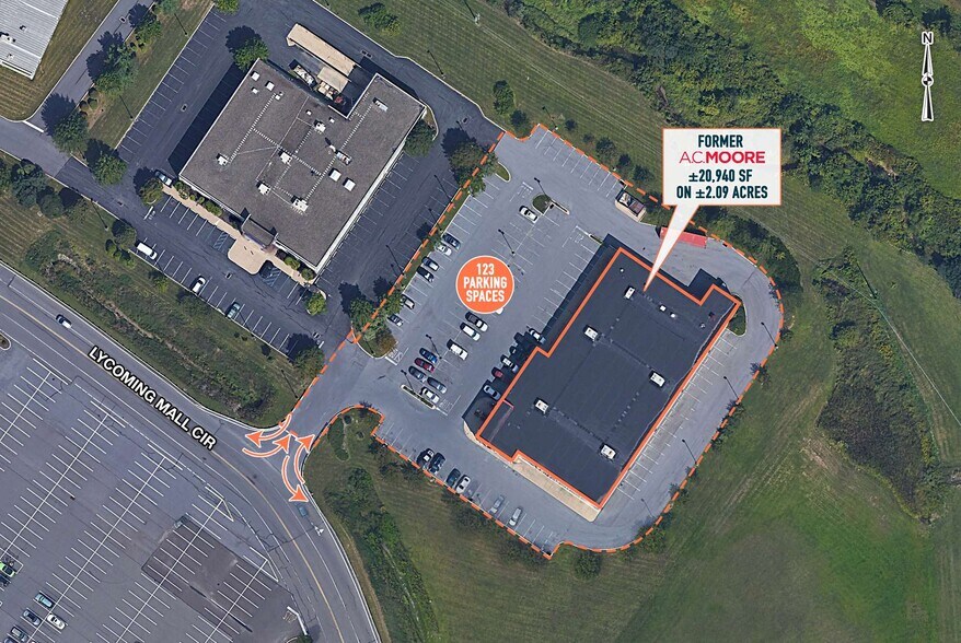More Photos Of 529 Lycoming Mall Cir, Pennsdale Freestanding For Lease