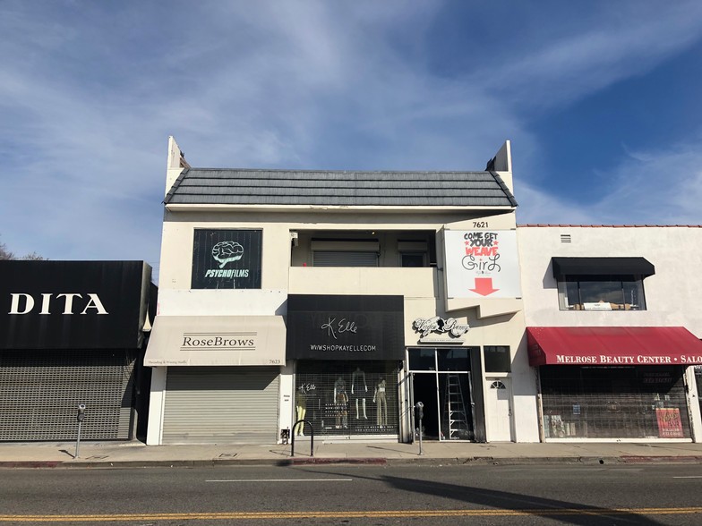 Primary Photo Of 7619-7621 Melrose Ave, Los Angeles Storefront Retail Office For Sale