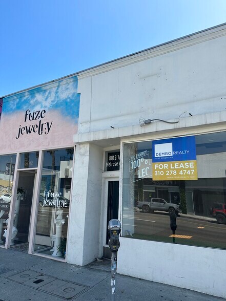 More Photos Of 8010-8012 Melrose Ave, Los Angeles Storefront For Lease
