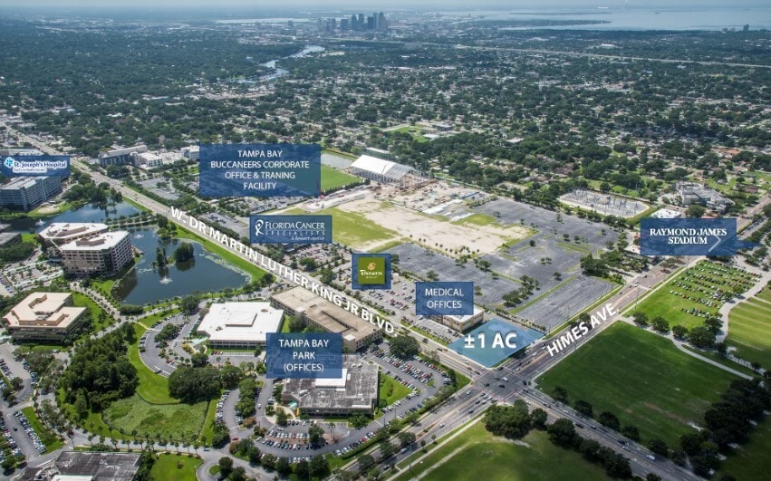 More Photos Of SEC W M.L.K. Jr. Blvd & Himes Ave, Tampa Land For Lease