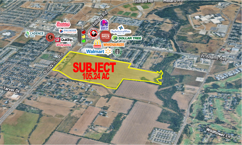 Primary Photo Of 415 Old Waco Rd, Temple Land For Sale