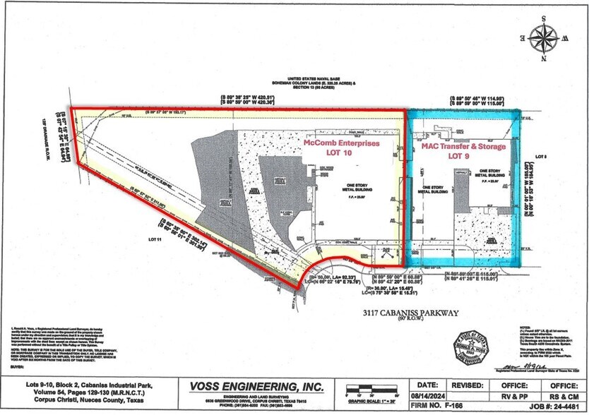 More Photos Of 3117 Cabaniss Pky, Corpus Christi Manufacturing For Lease
