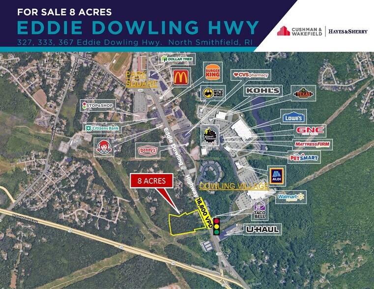 Primary Photo Of 367 Eddie Dowling Hwy, North Smithfield Land For Sale