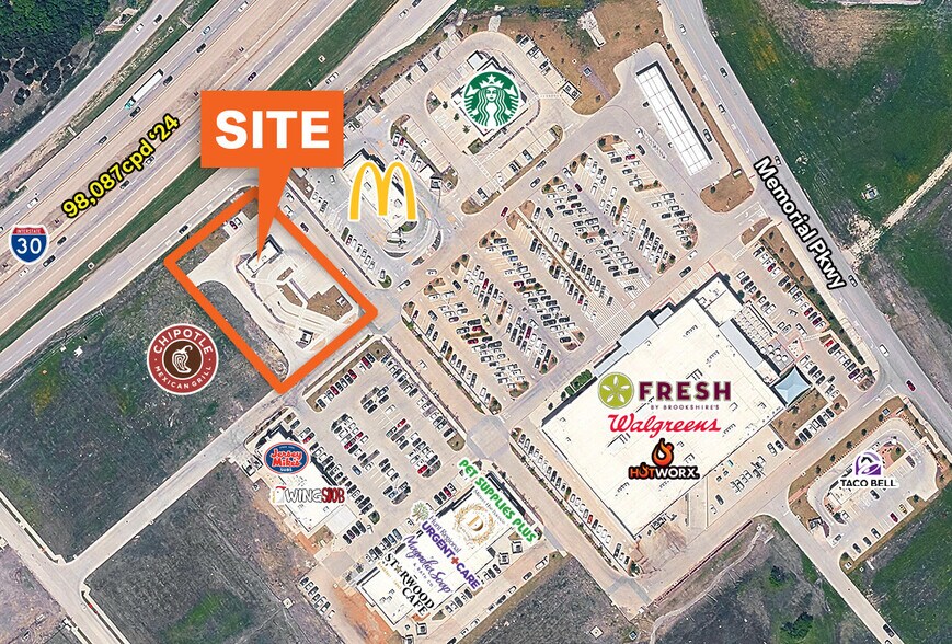 More Photos Of 4950 I-30, Fate Fast Food For Lease