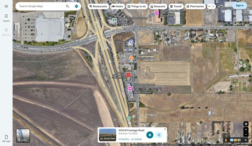 More Photos Of 5133 S State Route 99 W Fr Rd, Stockton Land For Sale