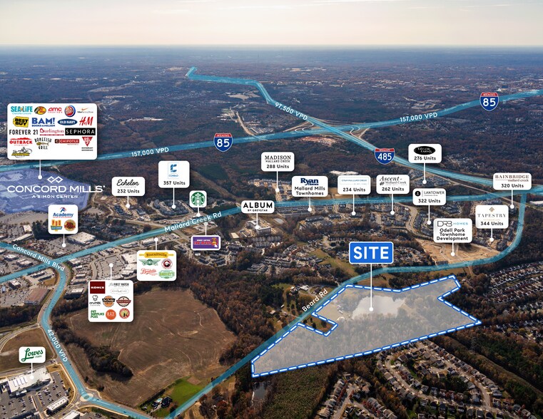 More Photos Of 3501 Beard Rd, Charlotte Land For Sale