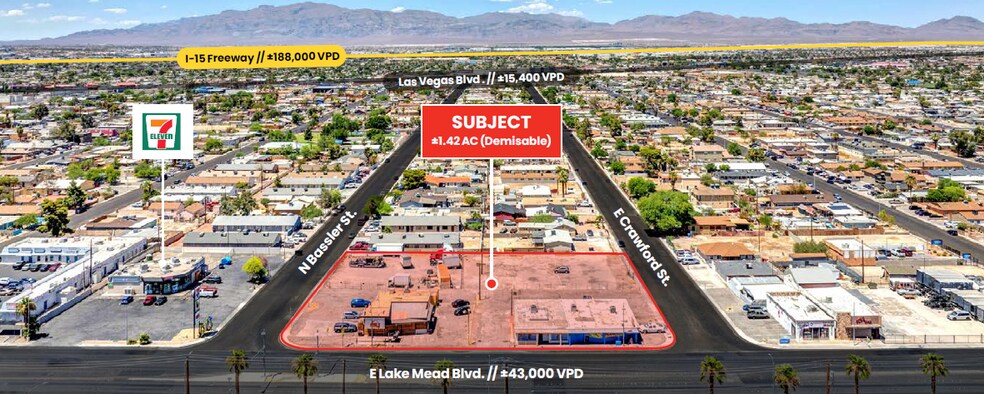 More Photos Of 2722 E Lake Mead Blvd, North Las Vegas Land For Lease