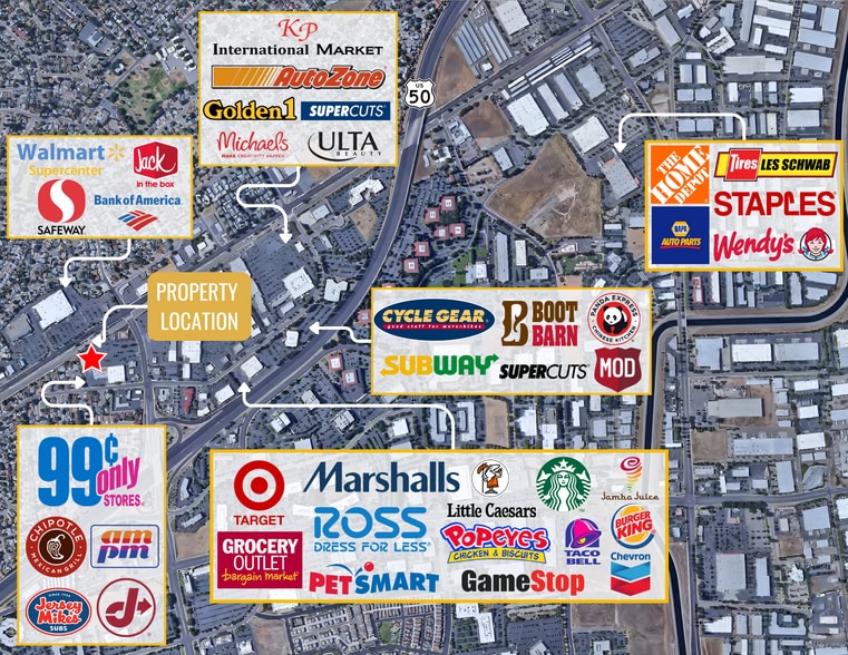 More Photos Of 2810 Zinfandel Dr, Rancho Cordova General Retail For Sale