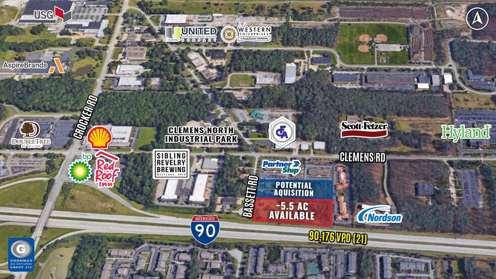 Primary Photo Of 1295 Bassett Rd, Westlake Land For Sale