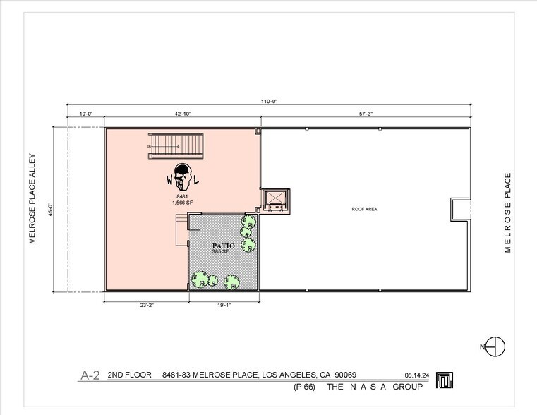 More Photos Of 8481-8483 Melrose Pl, Los Angeles Storefront For Lease