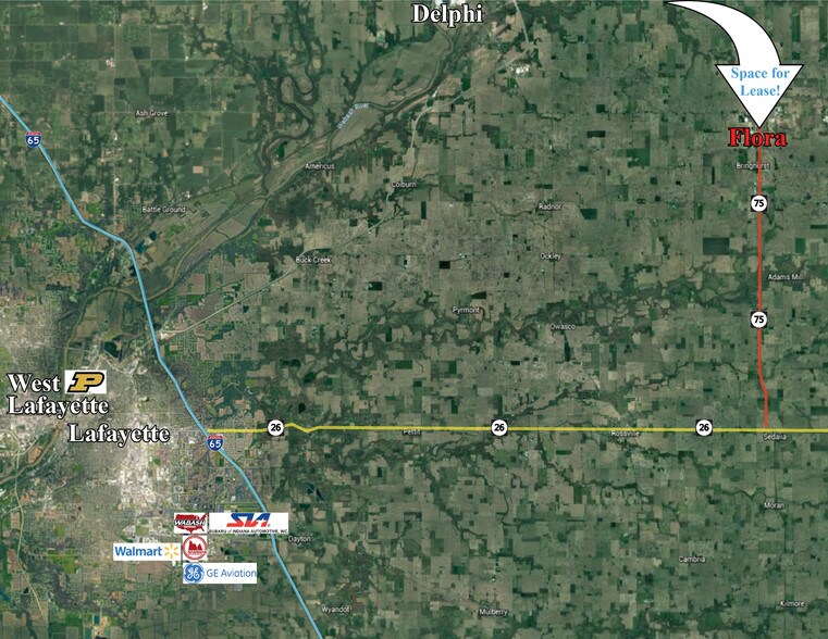 More Photos Of 315 S Sycamore St, Flora Warehouse For Lease