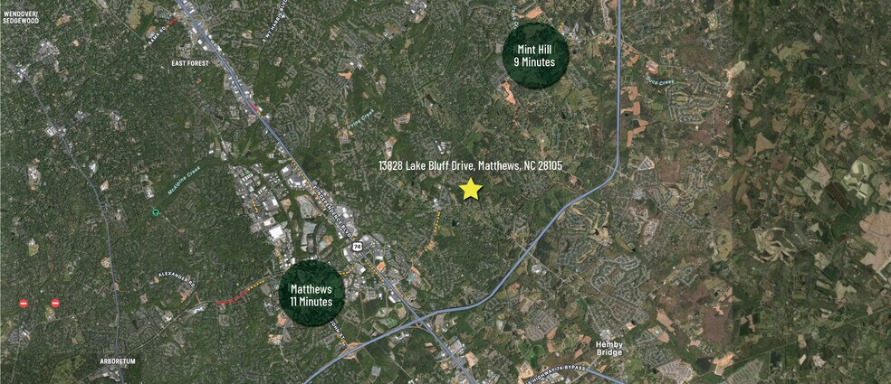 More Photos Of 13828 Lake Bluff Dr, Matthews Land For Sale