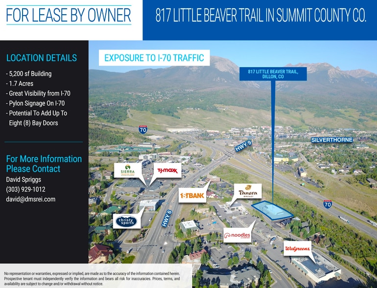 Primary Photo Of 817 Little Beaver Trl, Dillon Warehouse For Lease