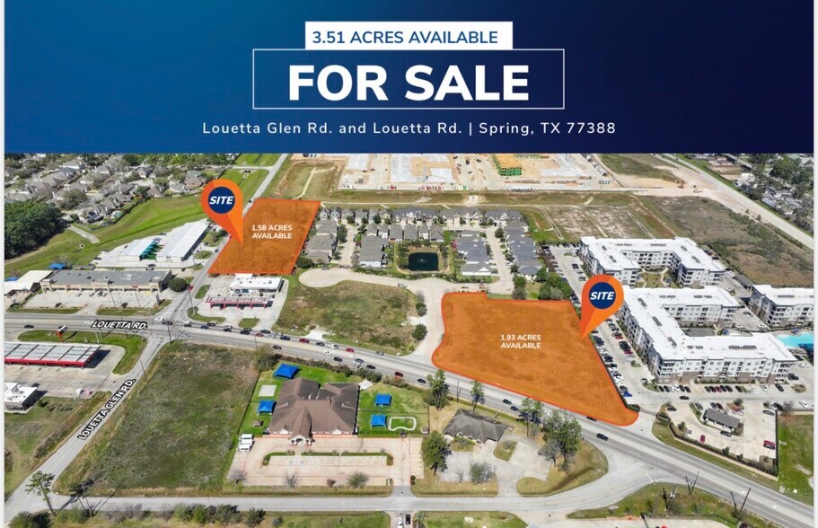 Primary Photo Of Louetta Glen and Louetta Rd, Spring Land For Sale