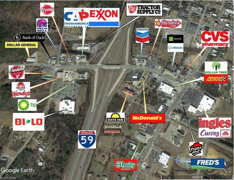 5091 GA, Trenton, GA 30752 - Service Station For Sale Cityfeet.com